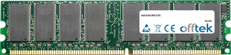 AX8-3RD EYE 1GB Modul - 184 Pin 2.5v DDR333 Non-ECC Dimm